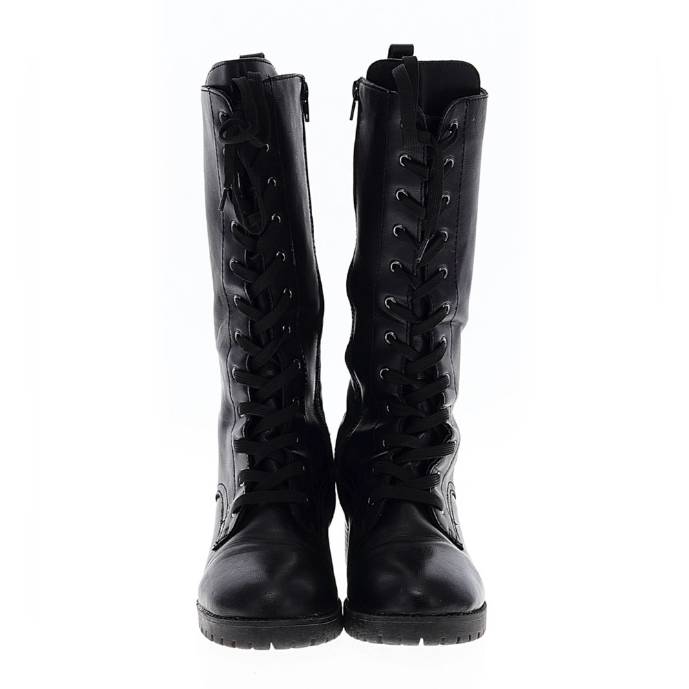 Bamboo - Lace Up Boots - Picture 2 of 10